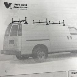 Weather Guard H1023W Ladder Rack – Chevy Express Van (H1 Series)