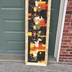 Abstract Mid Century Painting