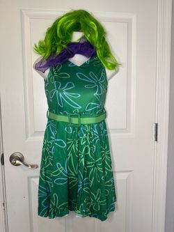Green Girl Disgust costume Size 6-8