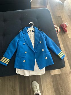 Boys captain costume