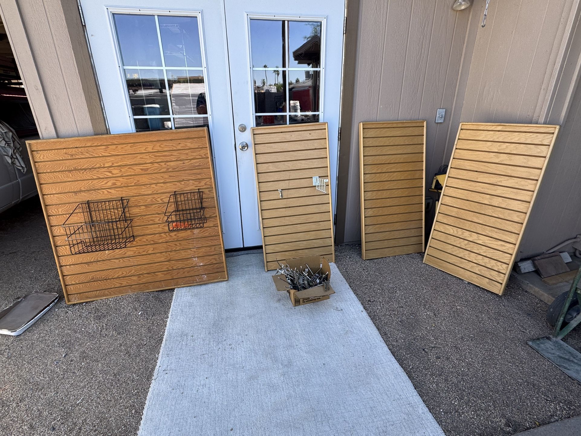 Garage wall organizer