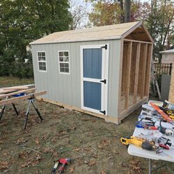 Shed Built On Site