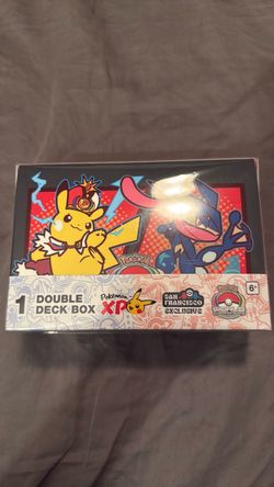 Pokémon XP Double Deck Box San Francisco Exclusive