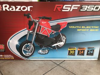 Razor electric 2024 street bike rsf350