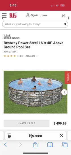 Bestway Pool 16x48
