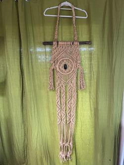 Vintage Macrame Wall Hanging 