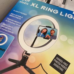 Rotate Phone Holder With Light 