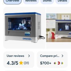 Dremel 3d Printer  Brand New 