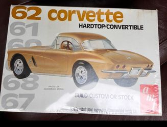 Corvette 1962 Model Kit Collectable
