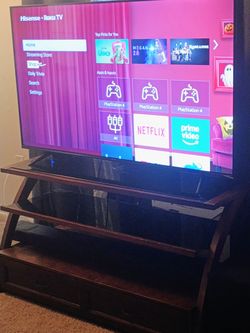 55 Inch TV With Stand For $220