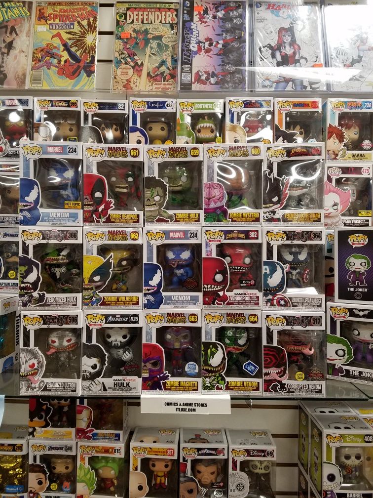 Zombie venom magneto venompool venomized captain america hulk zombie mysterio strange wolverine funko pop halloween hollywood deadpool marvel