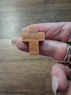 Gemstone  Tigers Eye Cross