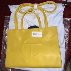 Brand New Yellow Medium Telfar 