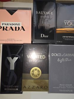 Colognes and perfumes