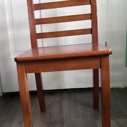 Children’s Wooden Table and Chair