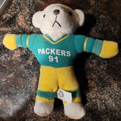 2000 Packers #91 Vintage Plush BEAR