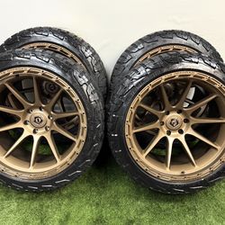 NEW 22x12 bronze tis wheels and RBP tires 305/40r22v