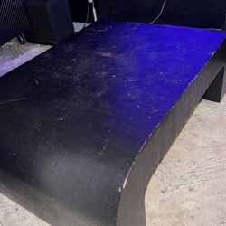 CB2 Horseshoe Coffee Table