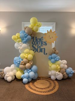 Balloon Backdrops/ Decoraciones de globos