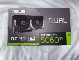 ASUS Dual GeForce RTX 5060 Ti OC Edition 16GB