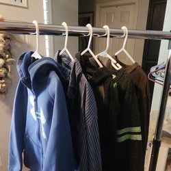 Boys Size 7   Bundle of 5pc, Long Sleeves Name Brand