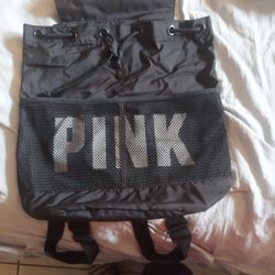 Pink Brand Backpack 