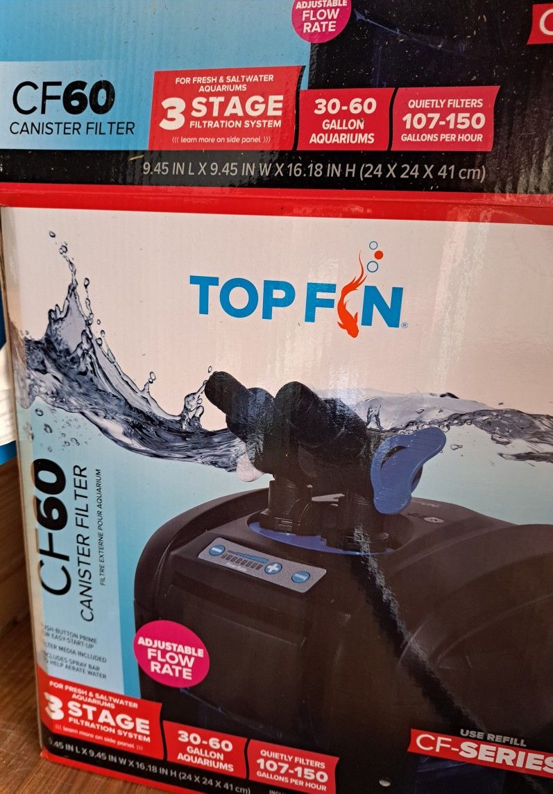 Top FinĀ® CF60 Canister Filter