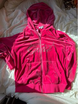 I am Gia velour hoodie