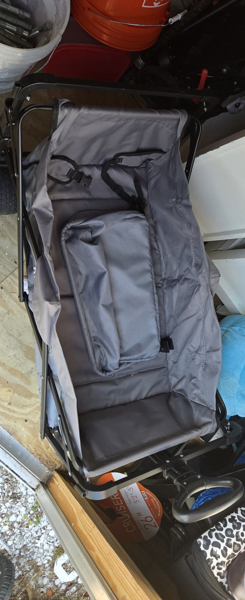 Wagon With Supply Holder