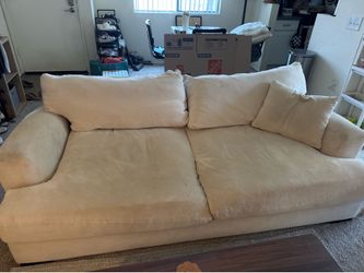Beige couch