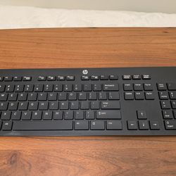 HP wireless keyboard