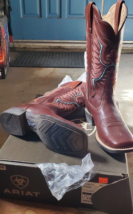 2 Pairs Of Lariat Boots.. $150 Each Pair.. Size 7.5