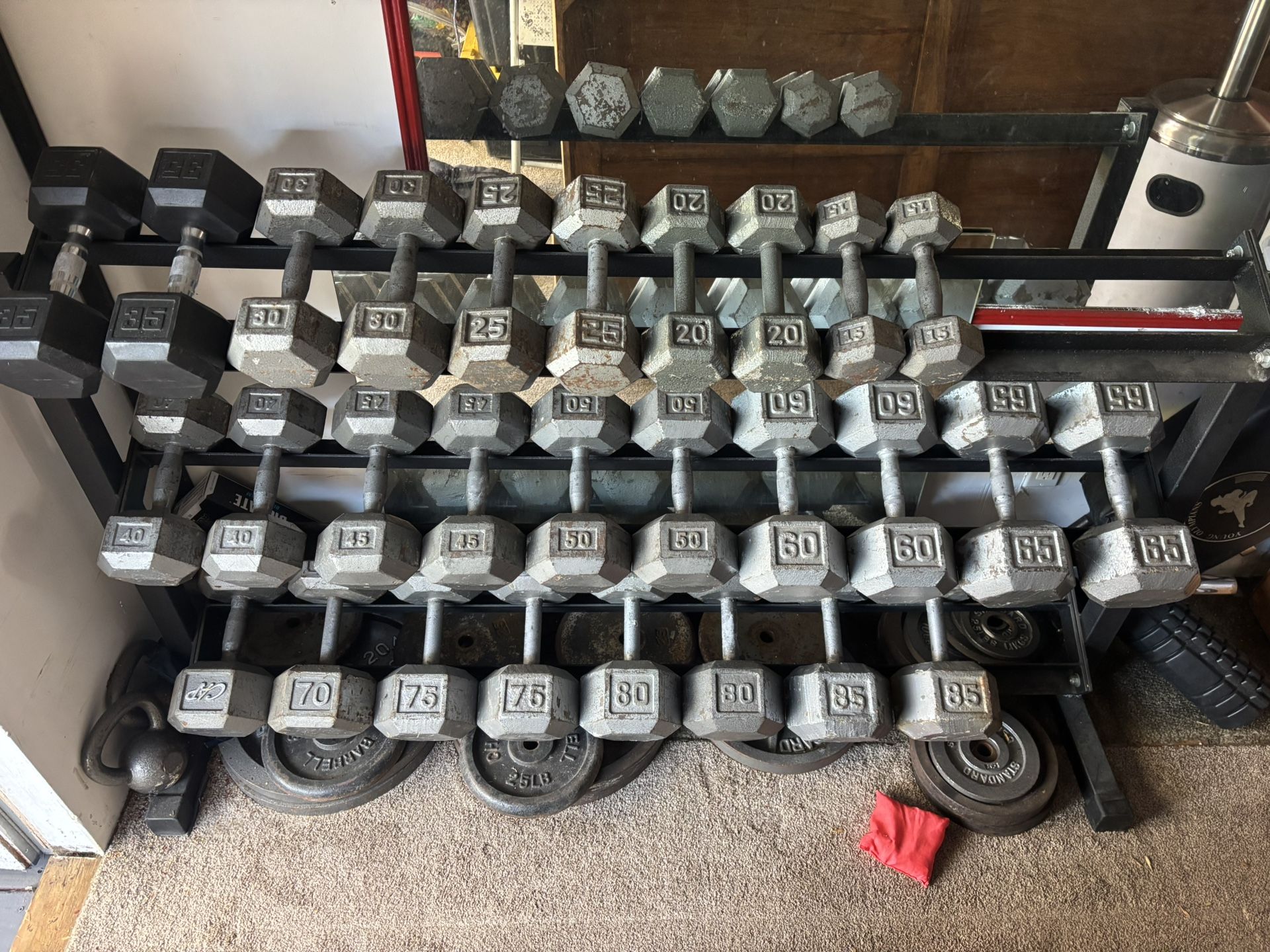 Dumbbells Cast iron.