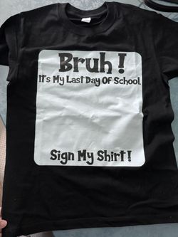 End Of Year Sign Shirt