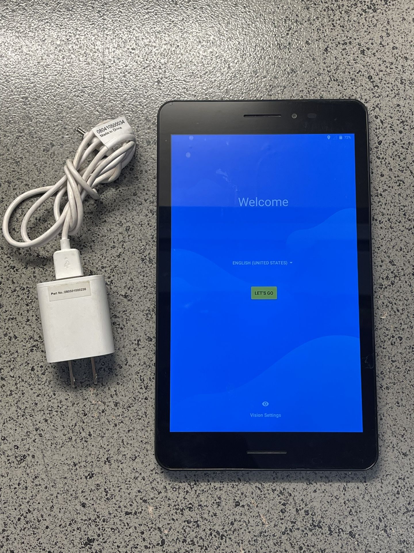 ZTE K88 Trek 2 8" tablet HD AT&T 16GB Wifi Tablet