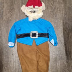 Infant gnome Halloween costume 12/18 