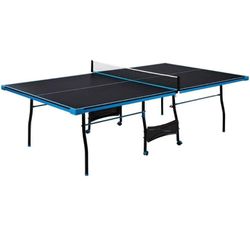 MD BLACK AND BLUE PING PONG TABLE 