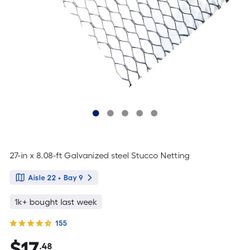 Stucco Lath (10 Sheets)