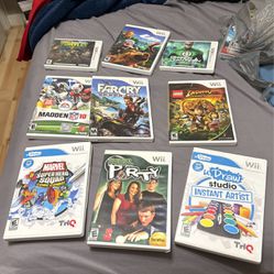 Wii And Nintendo 3ds Games