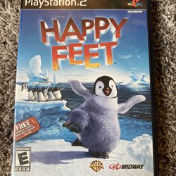 Happy Feet (Sony PlayStation 2, 2006) PS2 Complete In Box CIB Tested Video Game