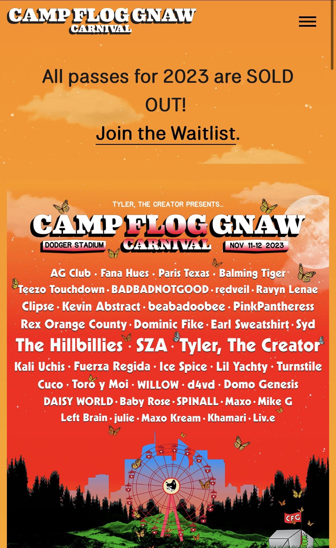 Camp Flog Gnaw Tickets (2)