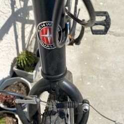 The bicycle needs repairing.