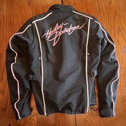 Ladies XS Harley Davidson Motorcycle Jacket (Like New)