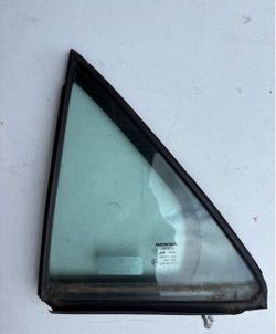 2003 Honda Accord Sedan  Rear Left Quarter Window Glass