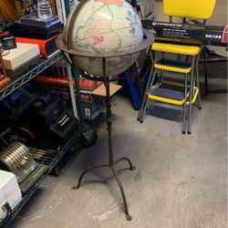 Globe With Stand