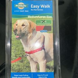 Dog Harness (PetSafe Red & Black No Pull Dog Harness)