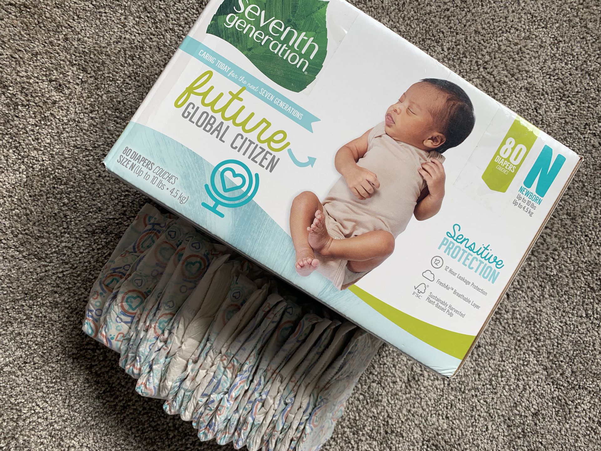 Seventh Generation Newborn Diapers