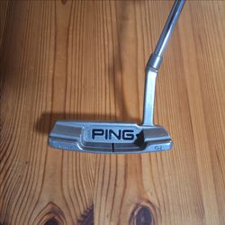 Clean PING ANSER G2 blade putter / Left Handed / black dot / 35 inches