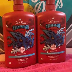2-Old Spice Men Body Wash 33.4oz 2 For $16 Or $9 Each