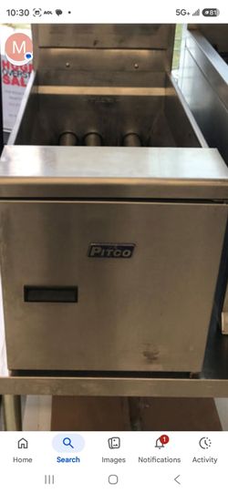 Deep fryer counter top